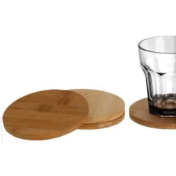 Excellent Houseware Glazenonderzetters Ø6,5 Cm 4 Stuks -Dutch Rose winkel 101 0160 2 1 2