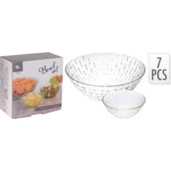 Excellent Houseware Schalenset 7-delig 7 Excellent Houseware Schalenset 7-delig -Dutch Rose winkel 101 0753 4 1 1