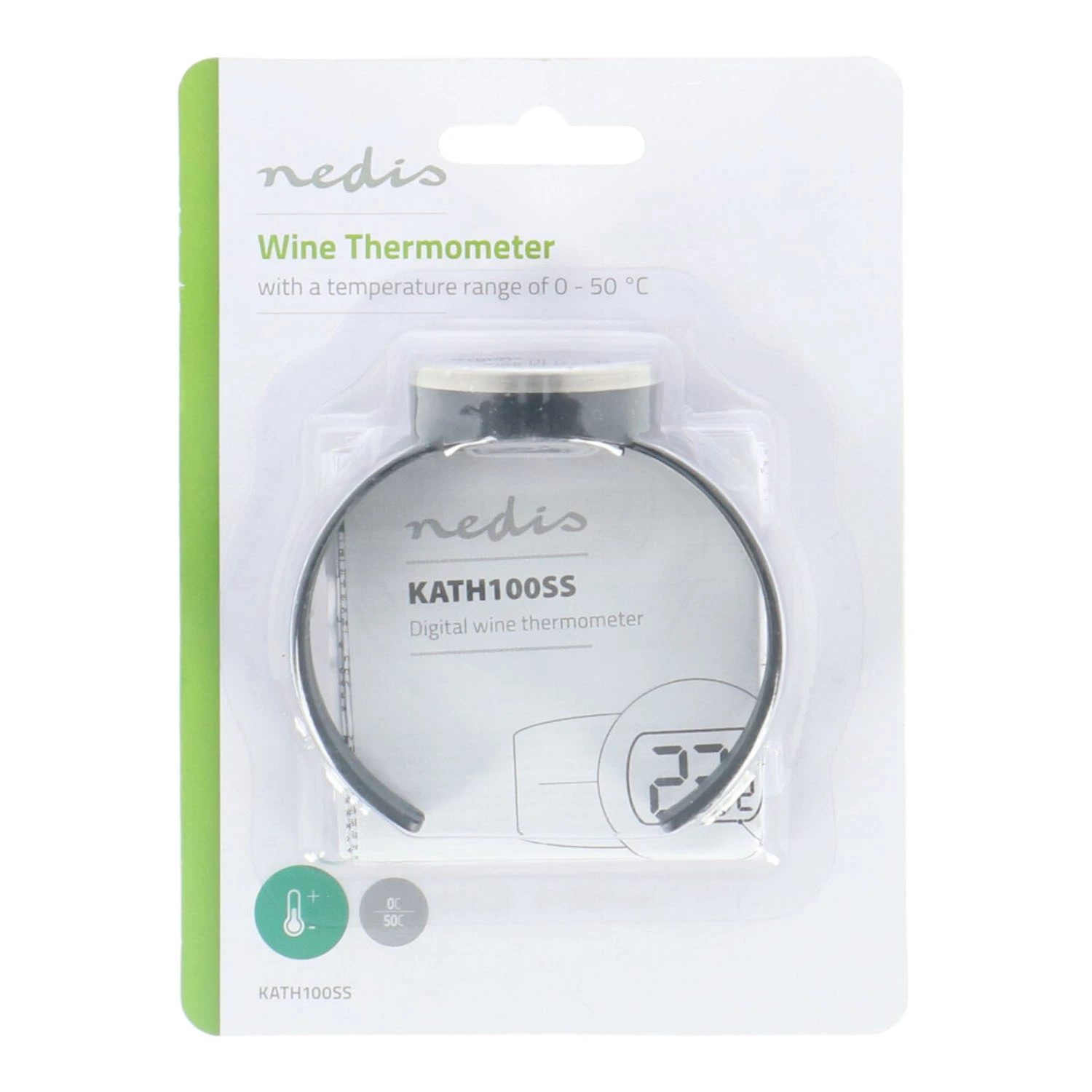 Nedis Thermometer Wijn Digitaal 2 Nedis Thermometer Wijn Digitaal - Afbeelding 2