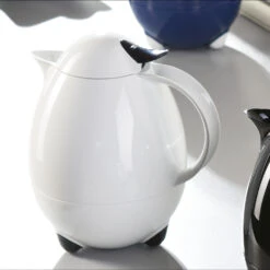 Leifheit Columbus Thermoskan 1.0 L Wit -Dutch Rose winkel 101 1283 1 6