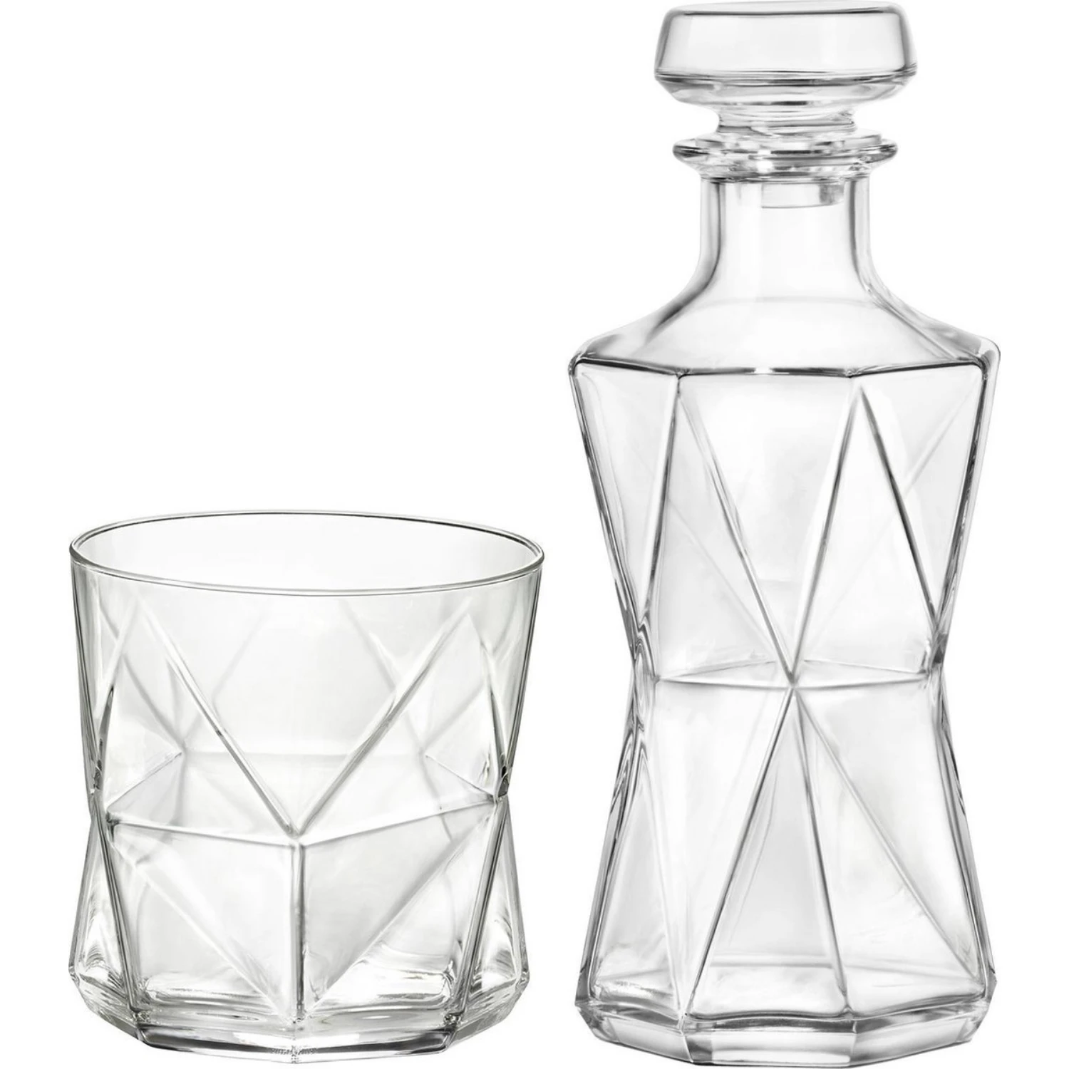 Bormioli Rocco Cassiopea Whiskeyset 7-delig 1 Bormioli Rocco Cassiopea Whiskeyset 7-delig