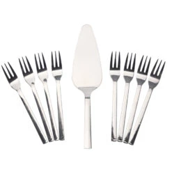 Excellent Houseware Taartvorken Met Schep 9-delige Set