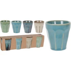 Excellent Houseware Mokken Zonder Oor 4 Stuks 7 Excellent Houseware Mokken Zonder Oor 4 Stuks -Dutch Rose winkel 101 5120 4 1