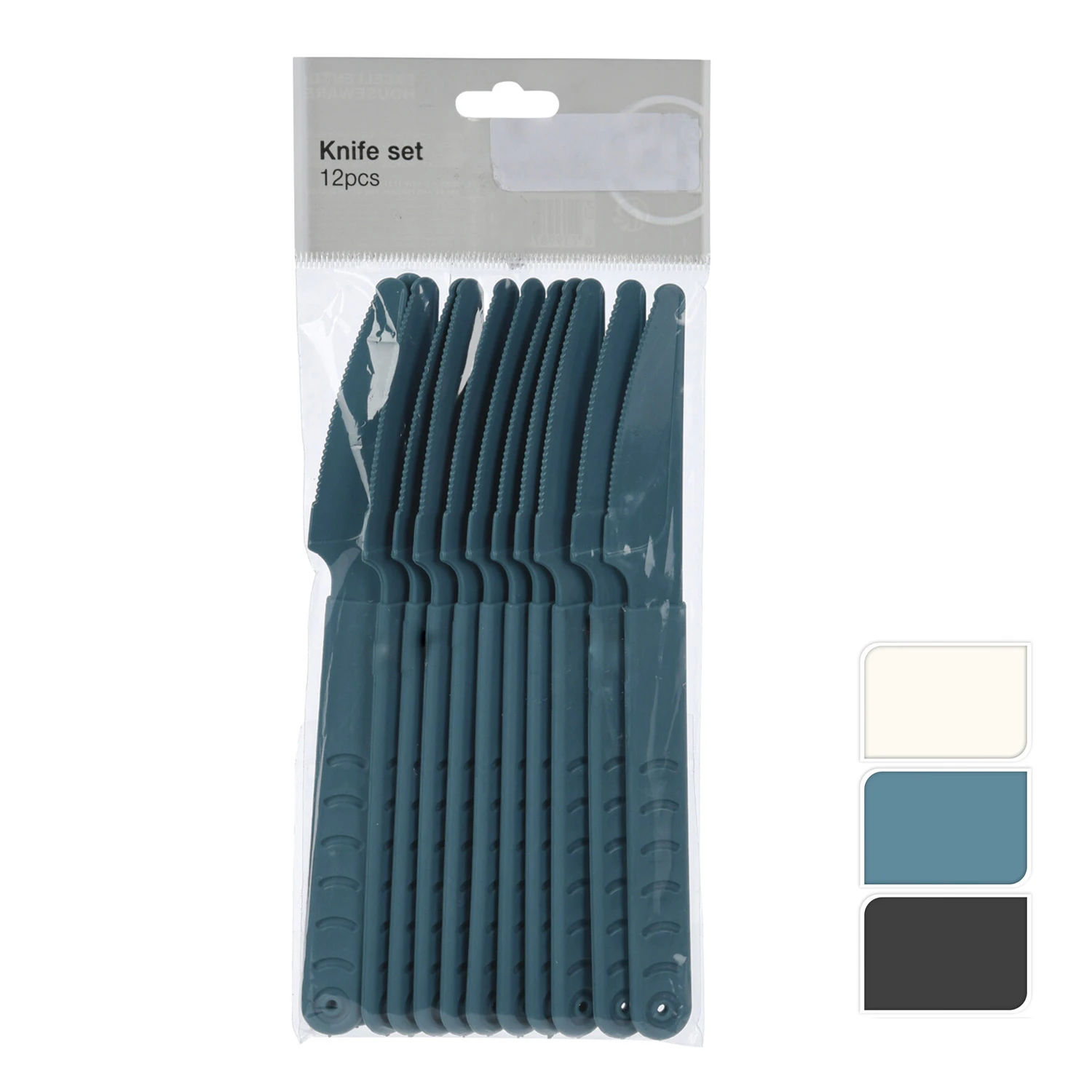 Excellent Houseware Messenset 18,5 Cm 12 Stuks 1 Excellent Houseware Messenset 18,5 Cm 12 Stuks