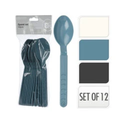 Excellent Houseware Lepelset 18.5 Cm 12 Stuks -Dutch Rose winkel 101 5948 4 1