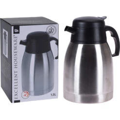 Excellent Houseware Koffiekan 1.5 Liter Rvs 5 Excellent Houseware Koffiekan 1.5 Liter Rvs -Dutch Rose winkel 102 0600 3 1