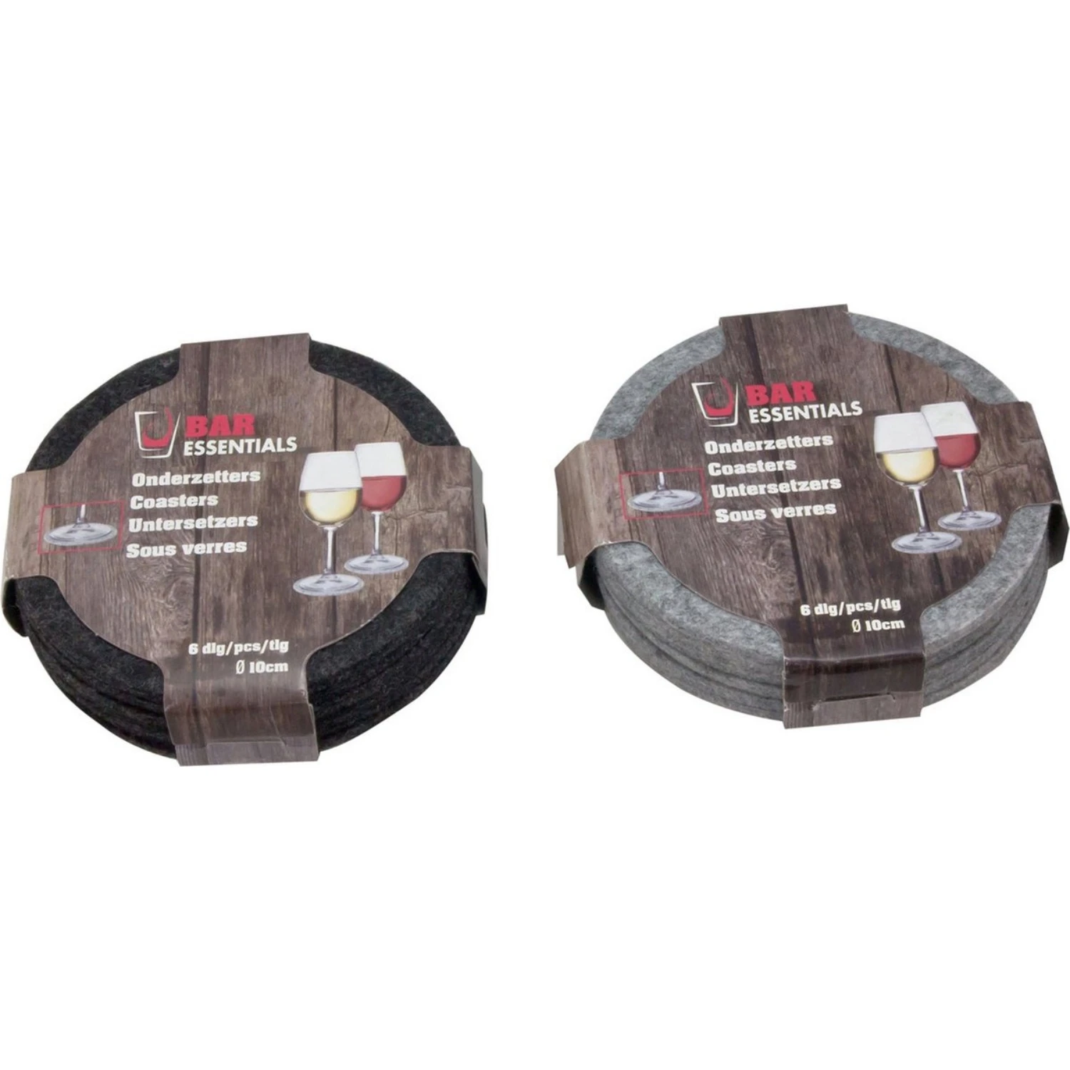 Onderzetter Vilt Rond 10cm Set Van 6 1 Onderzetter Vilt Rond 10cm Set Van 6