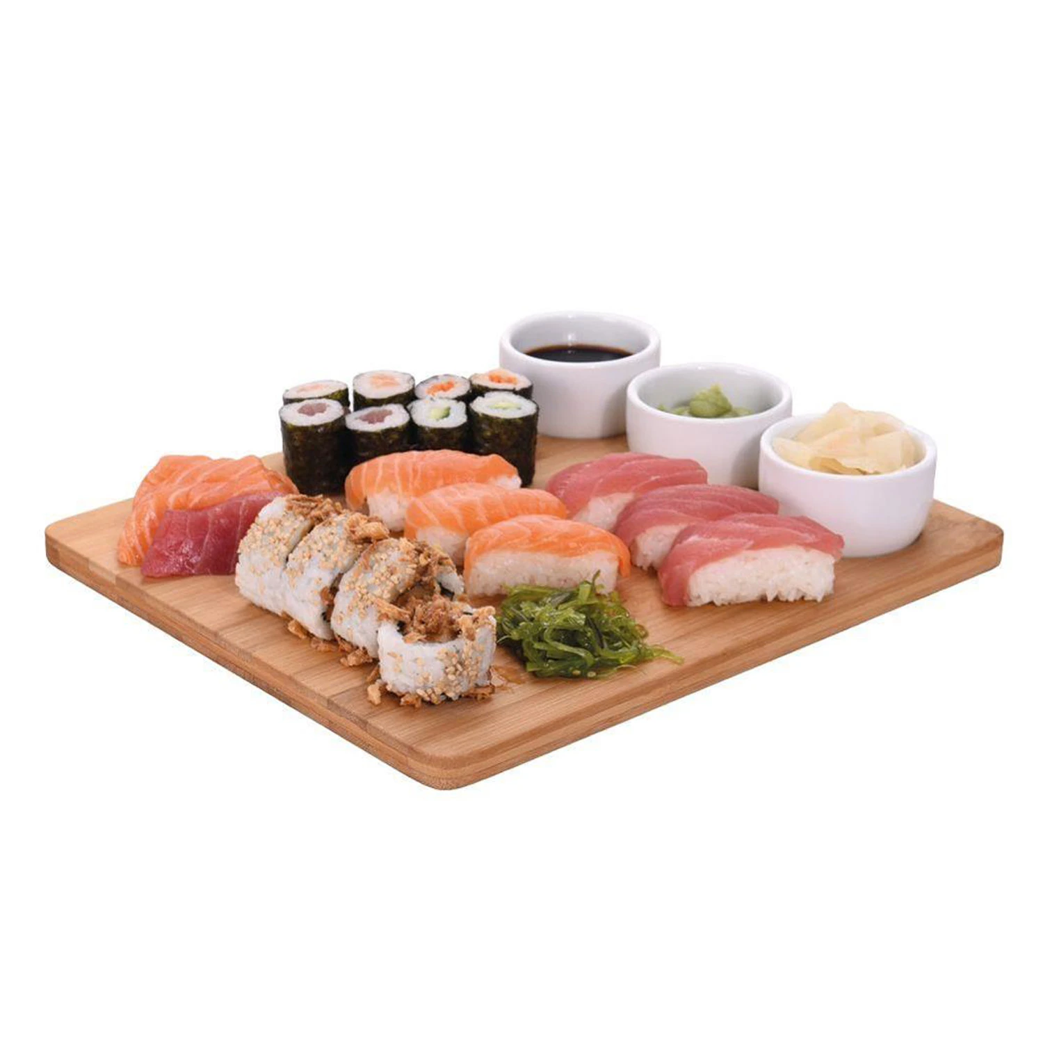 Sushiset Bamboe Porselein 4-delig 5 Sushiset Bamboe Porselein 4-delig - Afbeelding 5