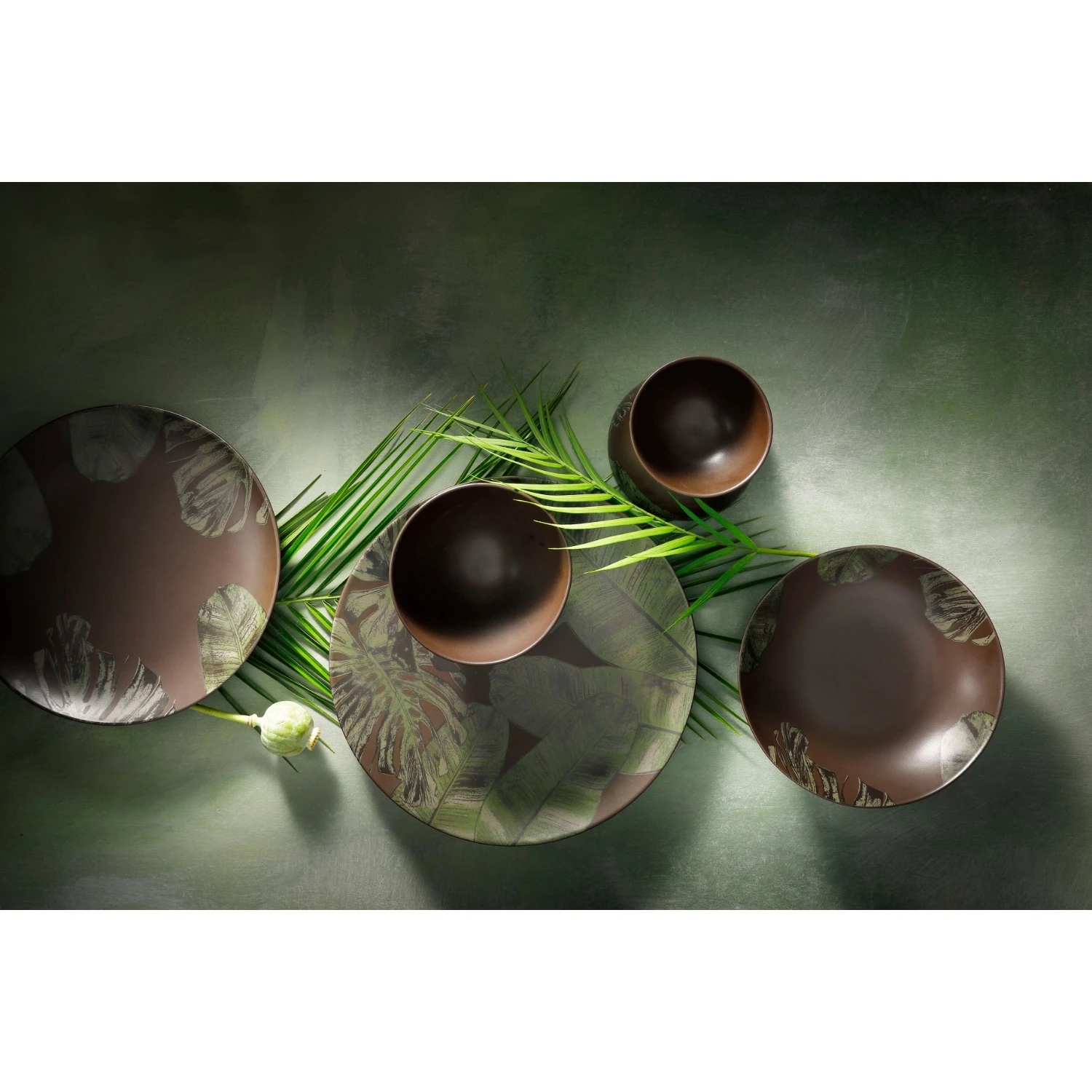 Bord 21 Cm Jungle Aurora 5 Bord 21 Cm Jungle Aurora - Afbeelding 5