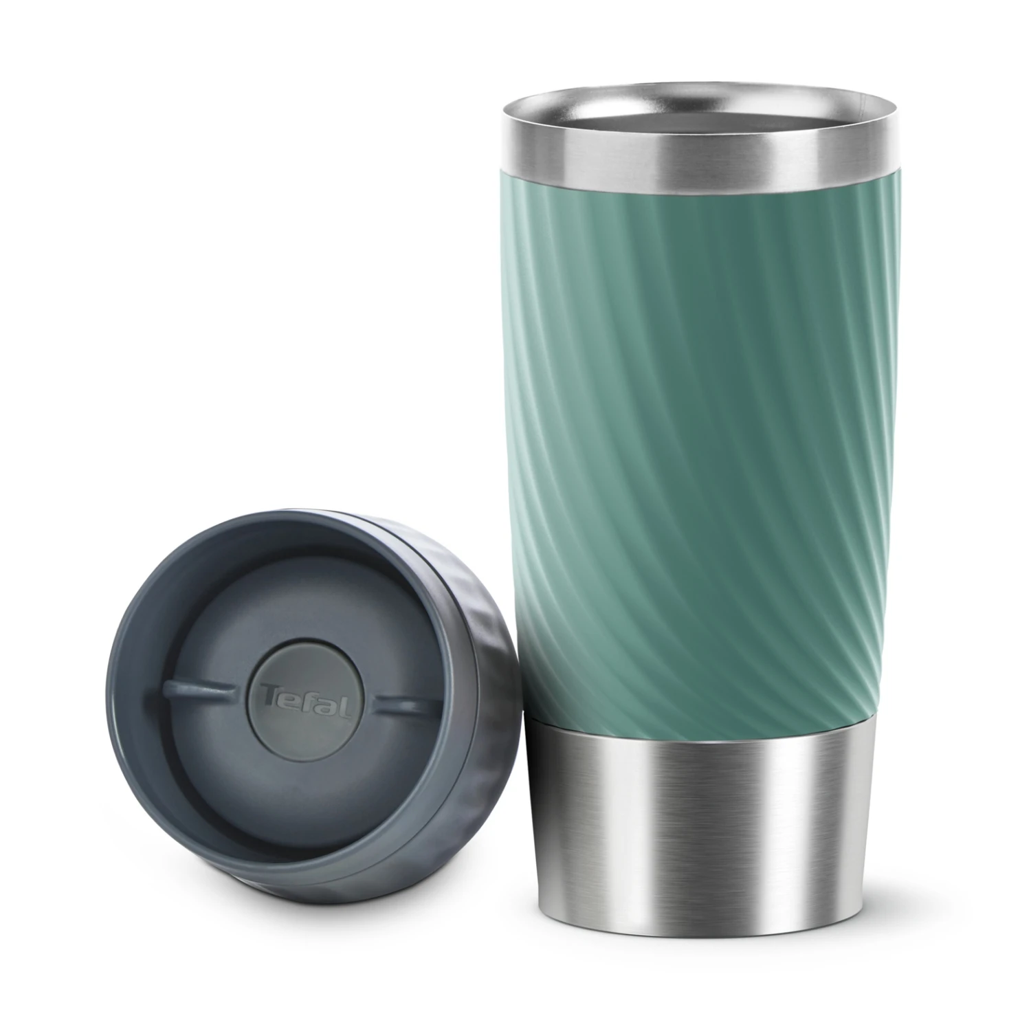 Tefal Travel Mug Easy Twist Isoleerbeker Groen 1 Tefal Travel Mug Easy Twist Isoleerbeker Groen