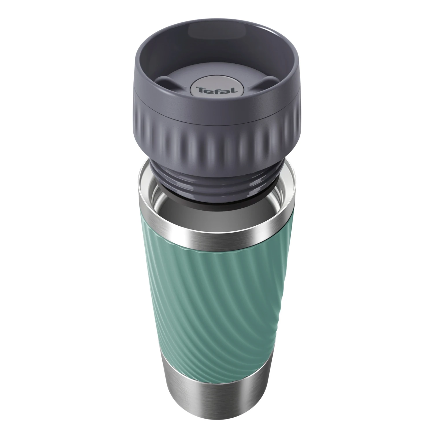 Tefal Travel Mug Easy Twist Isoleerbeker Groen 4 Tefal Travel Mug Easy Twist Isoleerbeker Groen - Afbeelding 4