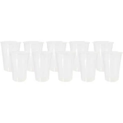Duni Plastic Glazen 39 Cl 10 Stuks -Dutch Rose winkel 105 0219 2 1