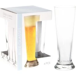 Bierglas 370 Ml Set 4 Stuks -Dutch Rose winkel 105 0340 1